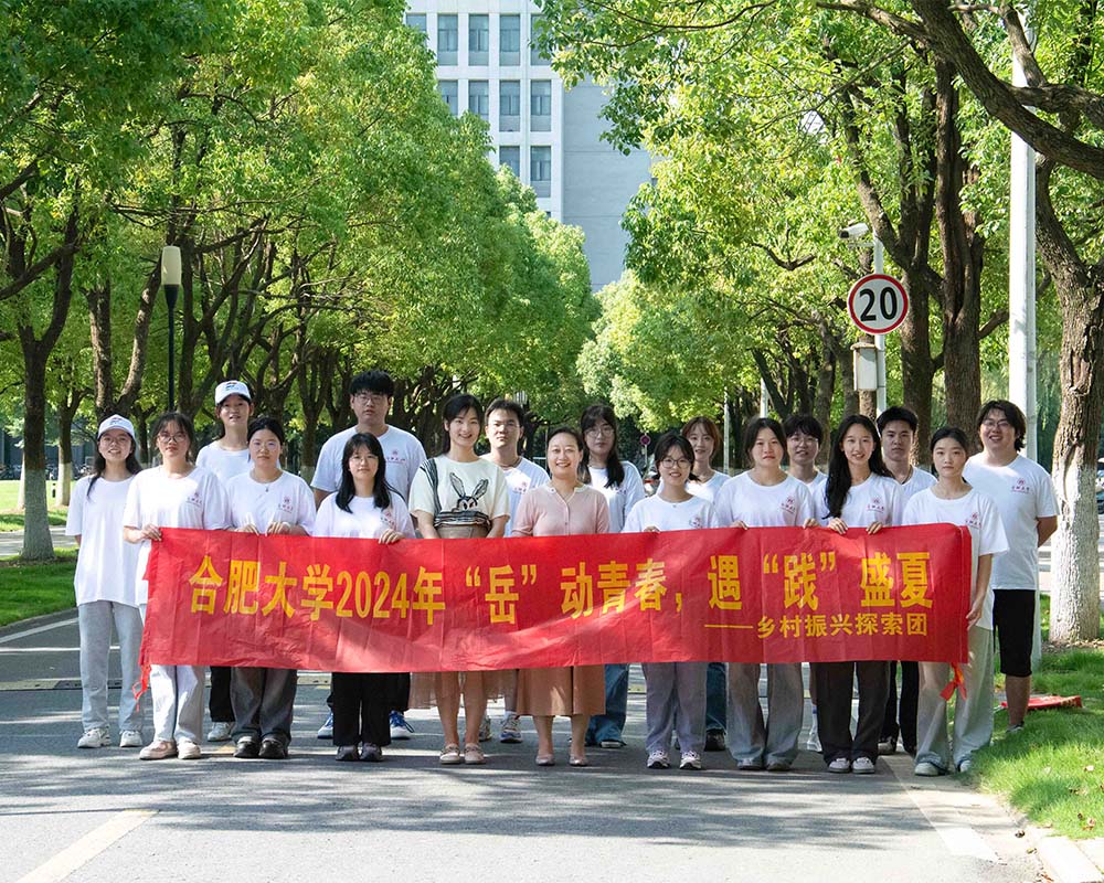 聚青年力量 助鄉(xiāng)村振興——合肥大學(xué)“岳”動(dòng)青春，遇“