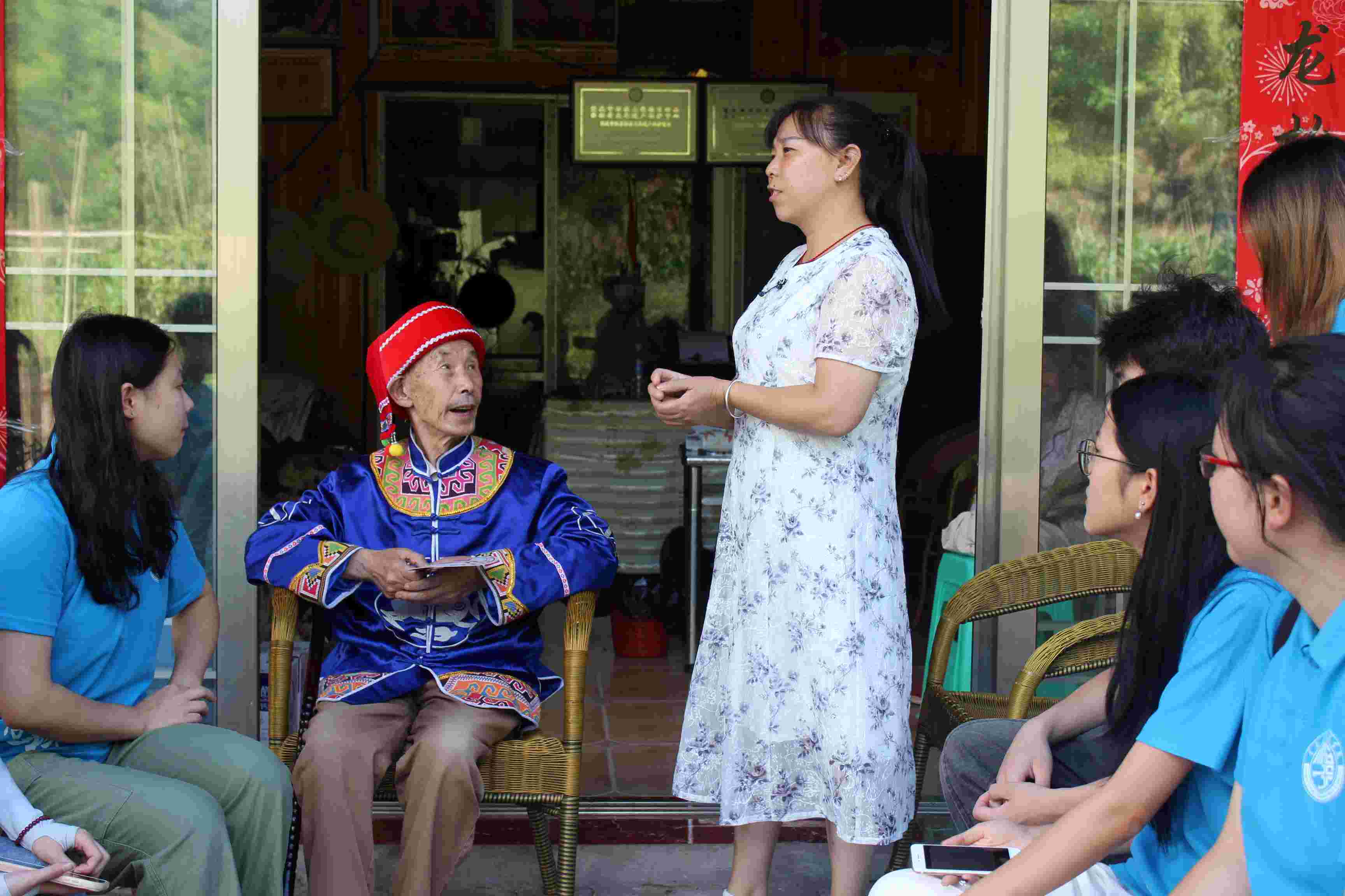重人科學(xué)子三下鄉(xiāng)：尋非遺之聲，承啰調(diào)之樂